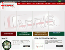 Tablet Screenshot of fabris-group.com